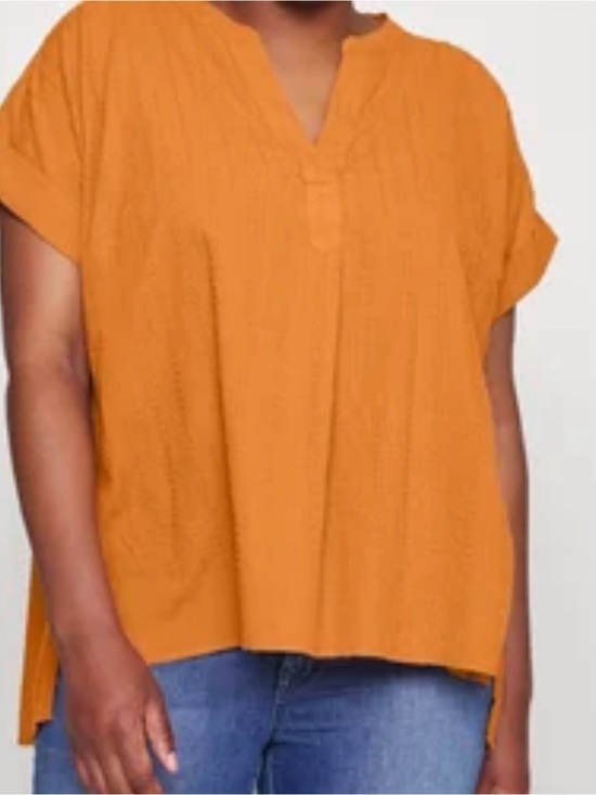 Madewell Tops - Madewell Lakeline Popover Short Sleeve Blouse